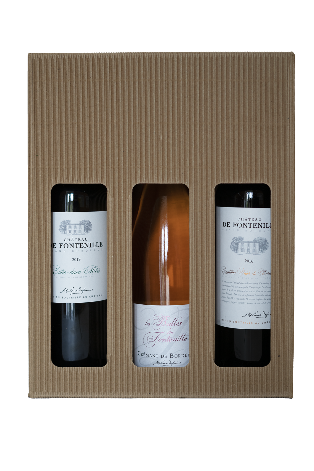 Coffret 3 bouteilles